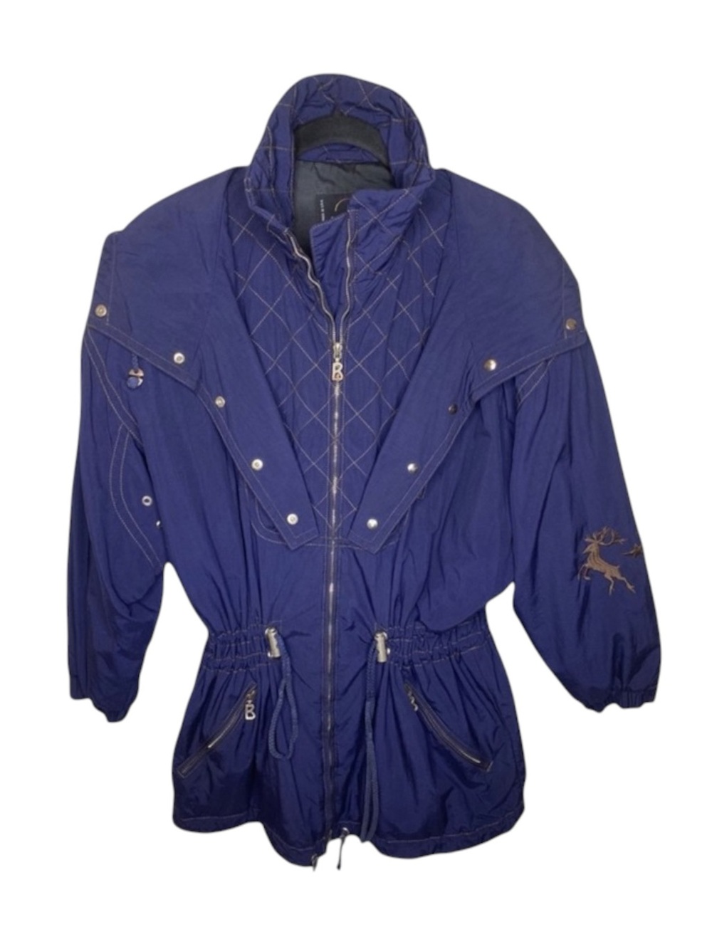 Vintage: Bogner ✧ Reindeer Embroidery Ski Snowboard Winter Anorak Jacket Parka ✧ - Picture 4 of 16